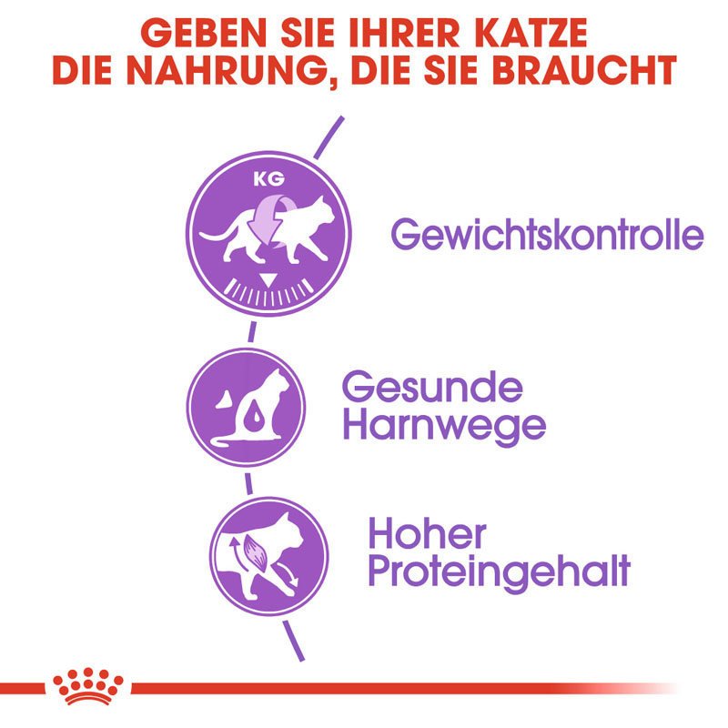 Royal Canin Sterilised Trockenfutter für kastrierte Katzen Bild 3