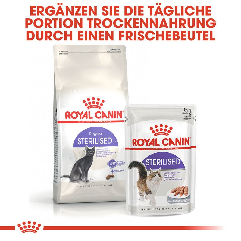 Royal Canin Sterilised Trockenfutter für kastrierte Katzen Bild 8