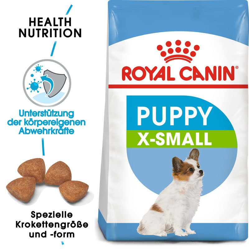 Royal Canin X-Small  Puppy Welpenfutter trocken für sehr kleine Hunde Bild 2