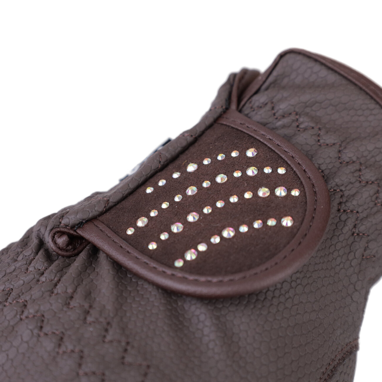 Reithandschuh Dubai mit Strasssteinchen Bild 9