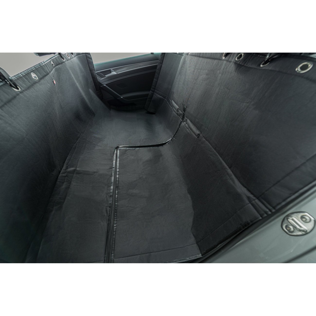Rücksitz Auto-Schondecke teilbar mit Kopfstützen-Schutz Bild 7