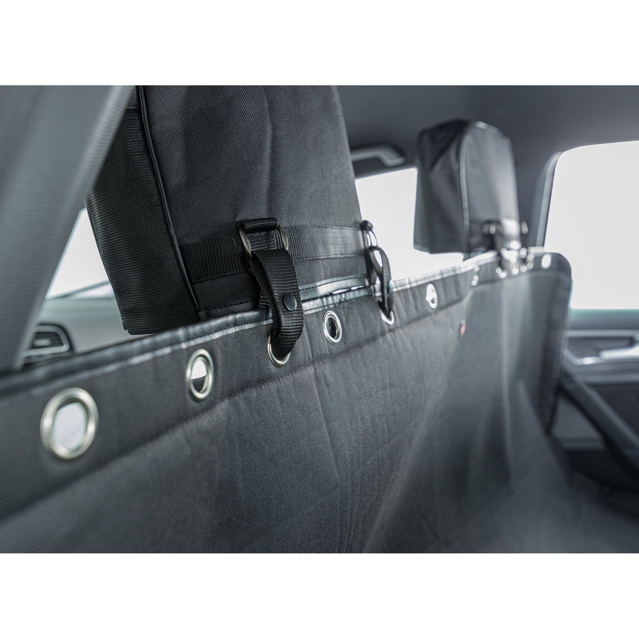 Rücksitz Auto-Schondecke teilbar mit Kopfstützen-Schutz Bild 9
