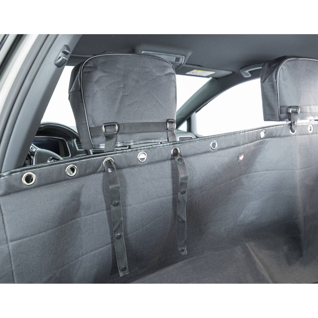 Rücksitz Auto-Schondecke teilbar mit Kopfstützen-Schutz Bild 10