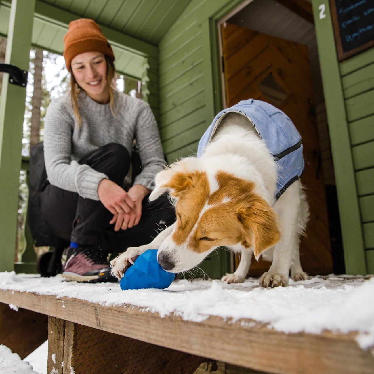 Ruffwear Hundespielzeug Gnawt-a-Cone Bild 3