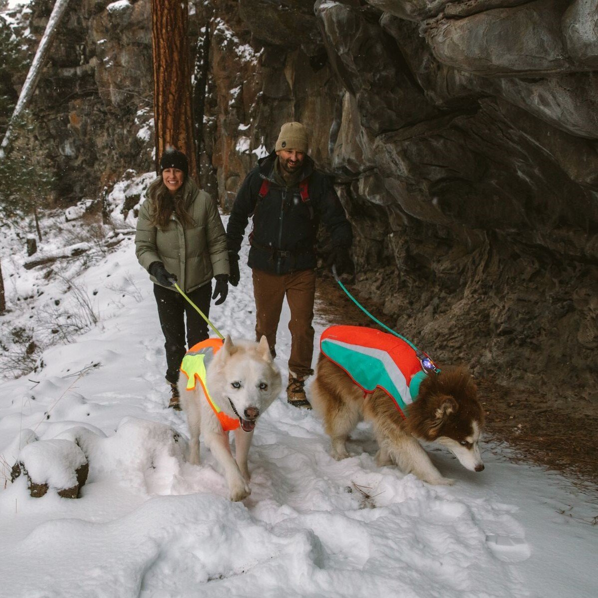 Lumenglow High-Vis Regenmantel Reflex Bild 2