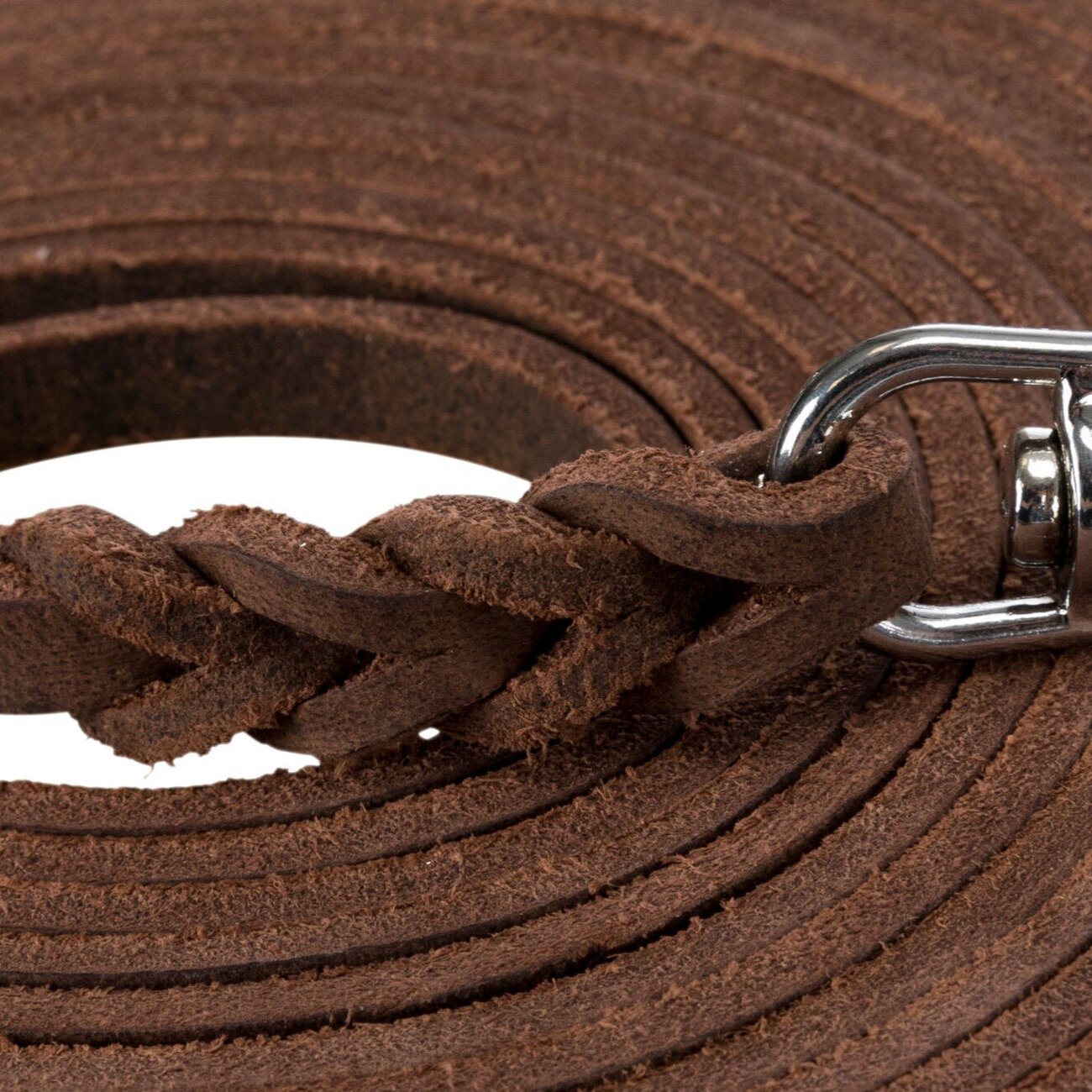 Rustic Fettleder Schleppleine für Hunde Bild 3