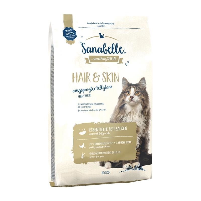 Sanabelle Hair & Skin Katzenfutter, 10 kg Sanabelle Hair & Skin Katzenfutter, 10 kg