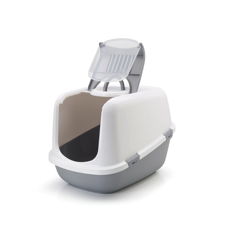 SAVIC Nestor Jumbo Katzentoilette XXL mit Dach Bild 2