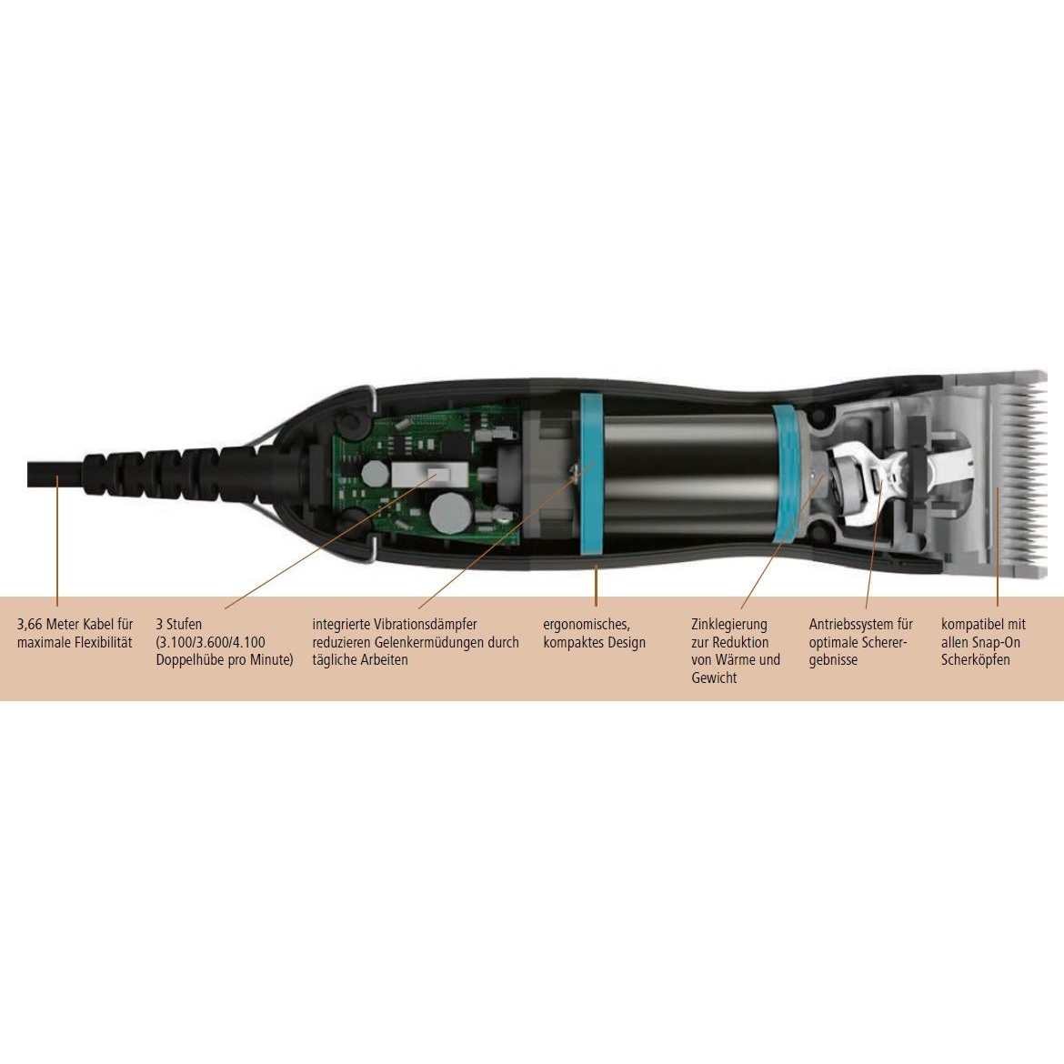 Schermaschine Oster A6 Slim Bild 4
