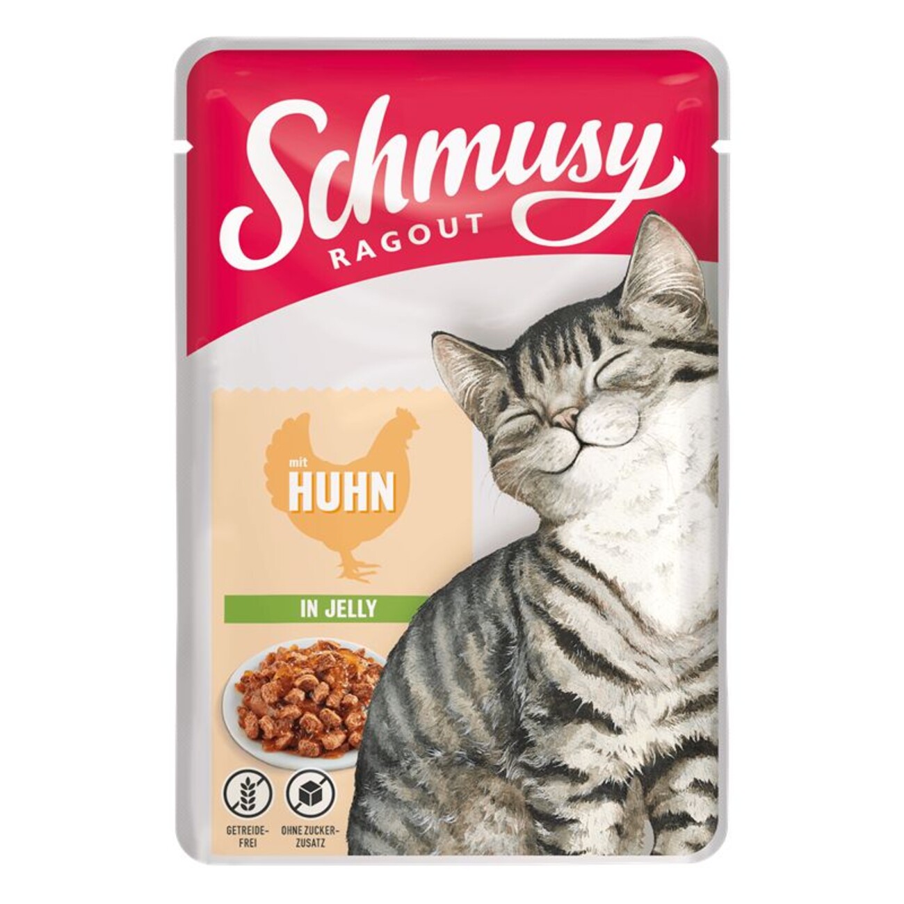 Schmusy Katzenfutter Ragout in Jelly Bild 1
