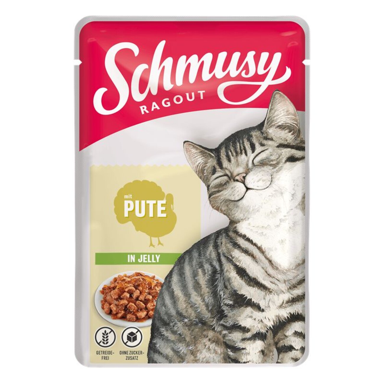 Schmusy Katzenfutter Ragout in Jelly Bild 2