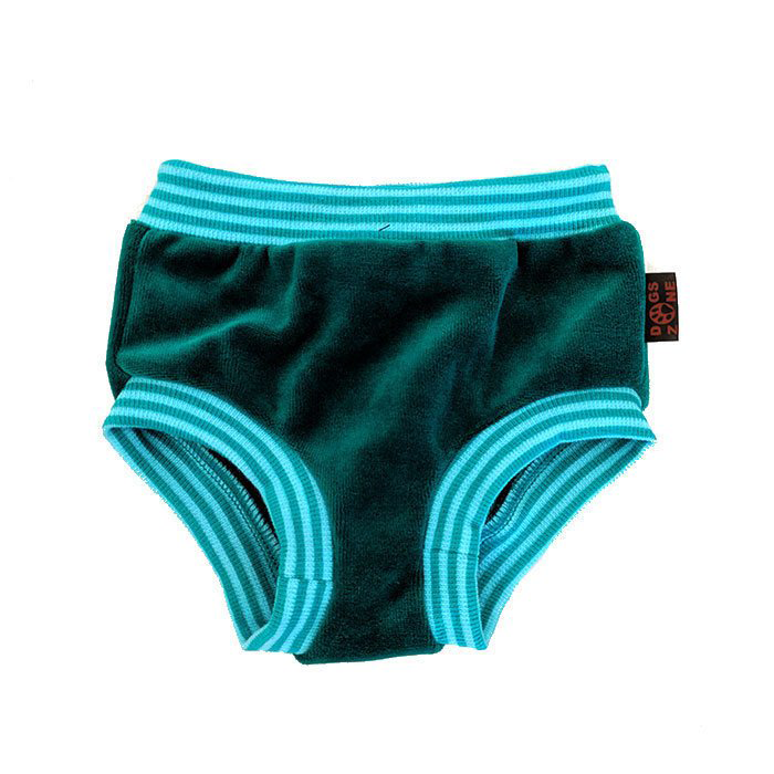 Schutzhose für läufige Hündin, einfarbig Bild 2