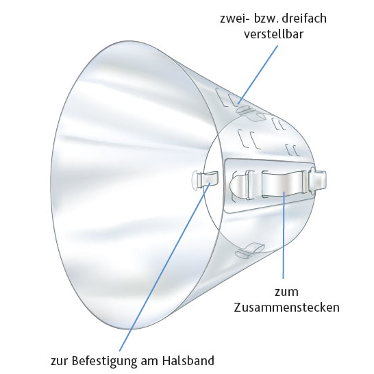 Schutzkragen für Hund und Katze Bild 3