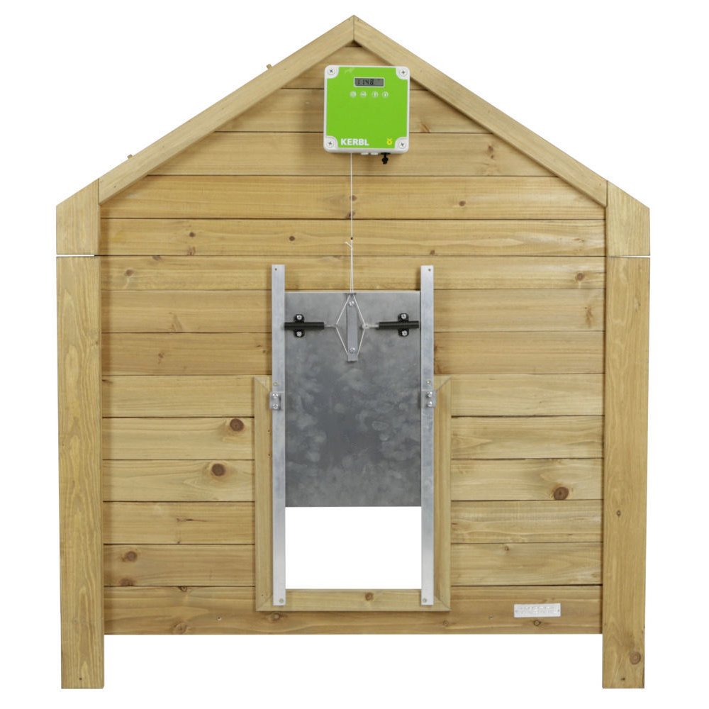 Selbstverriegelung für automatische Hühnertür Bild 2