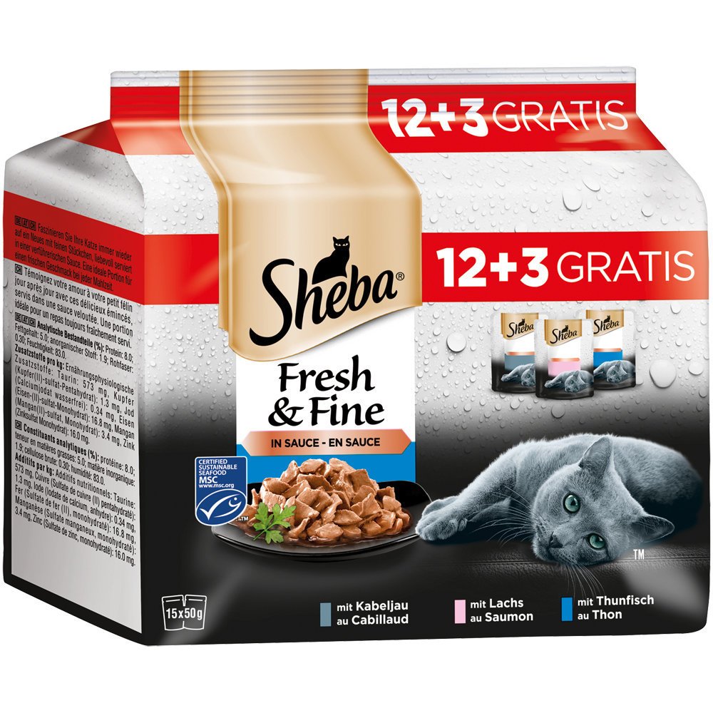 Katzenfutter Portionsbeutel Fresh & Fine Bild 7
