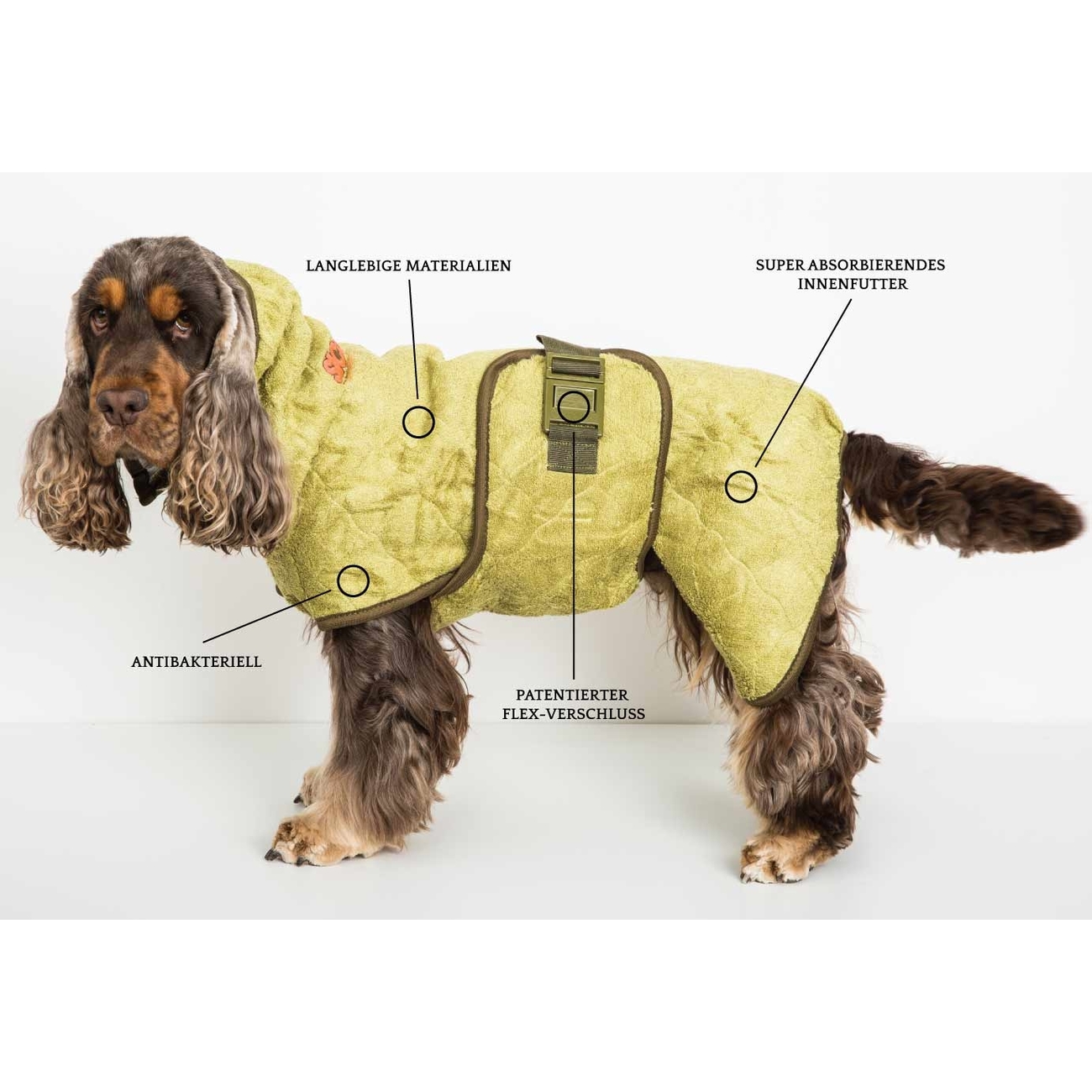 SICCARO Hundemantel Bademantel WetDog SupremePro Bild 42