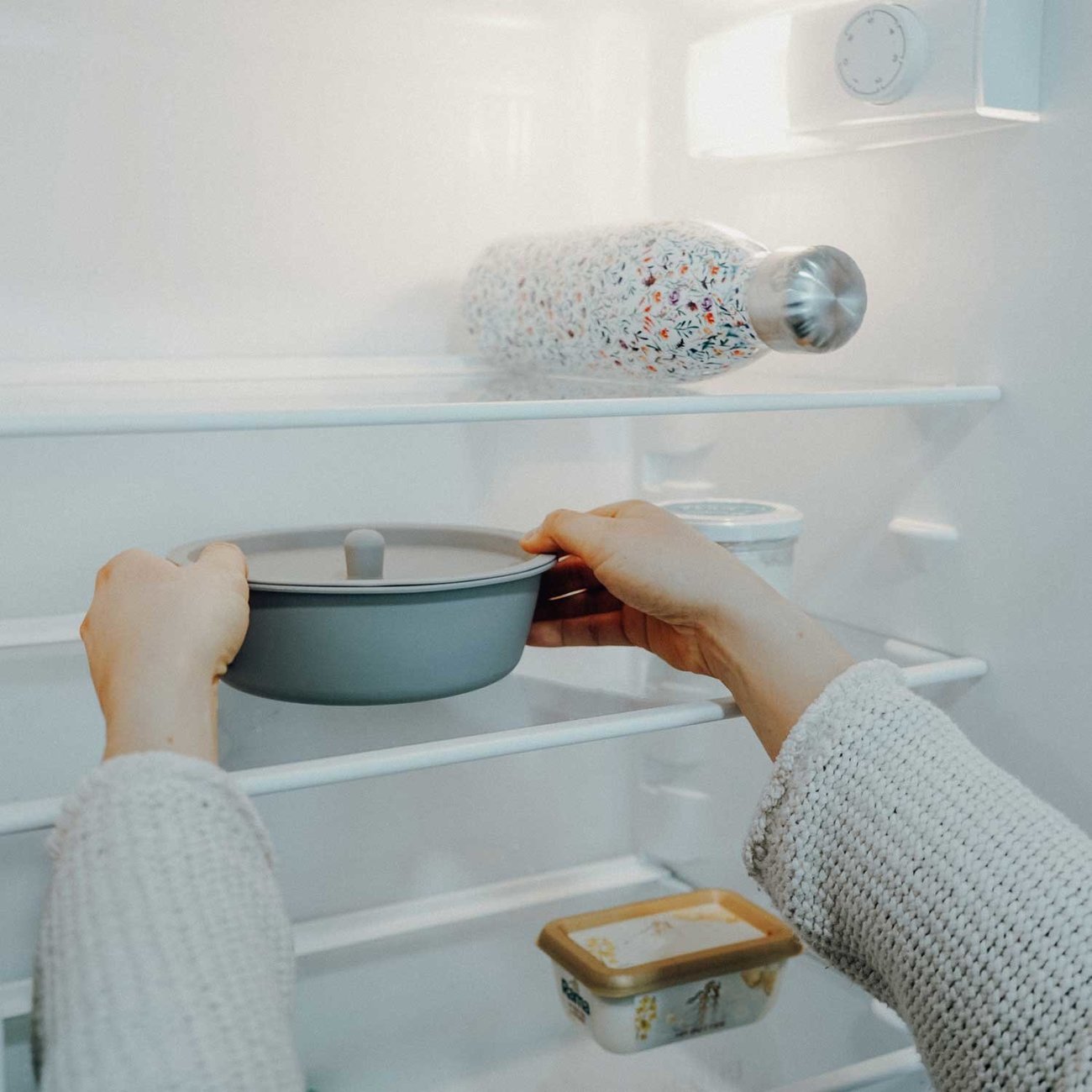 Silikon Napf-Einsatz Elastic mit Deckel Bild 8