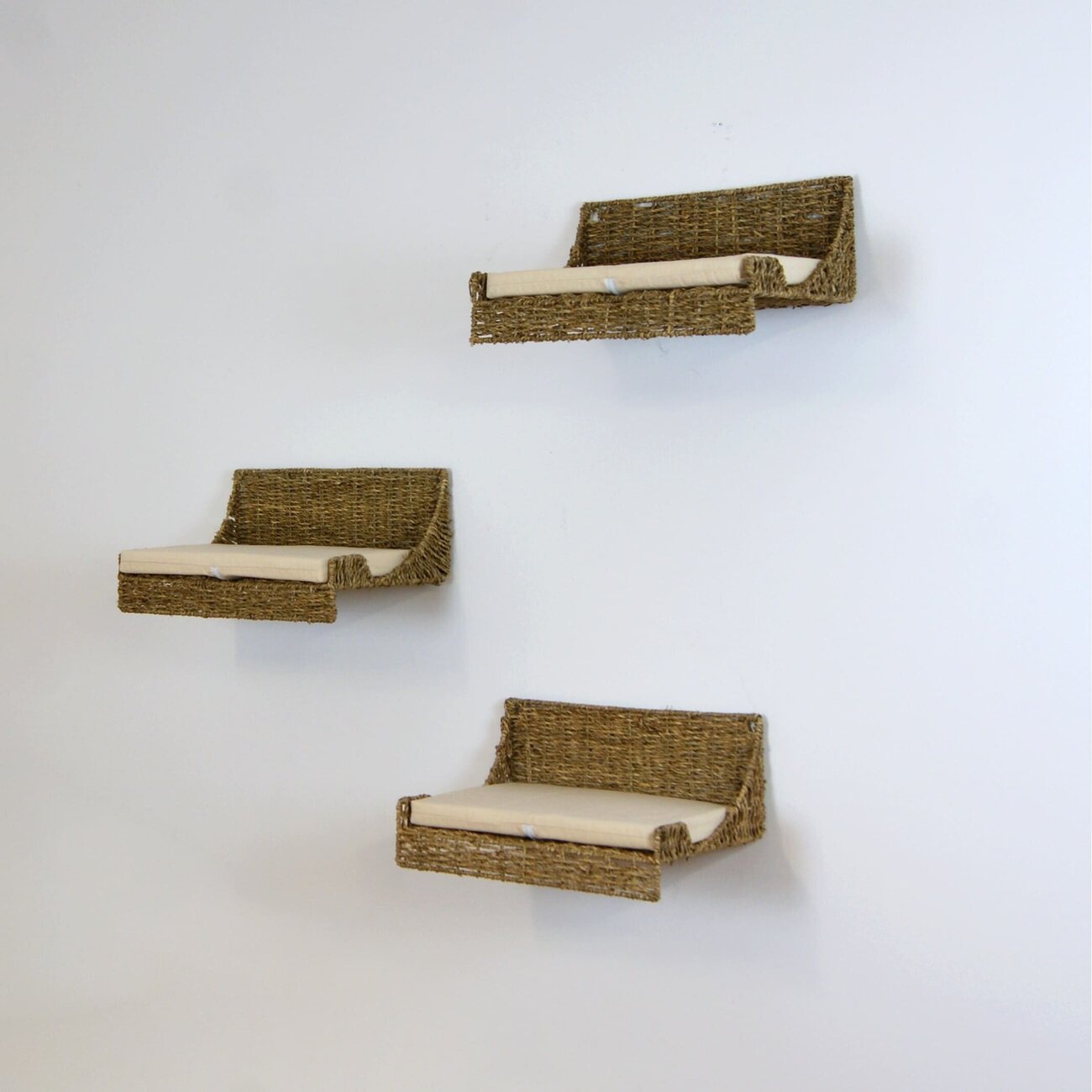 3er Set Wandmulde Seegras, 3er Set natur 3er Set Wandmulde Seegras, 3er Set natur