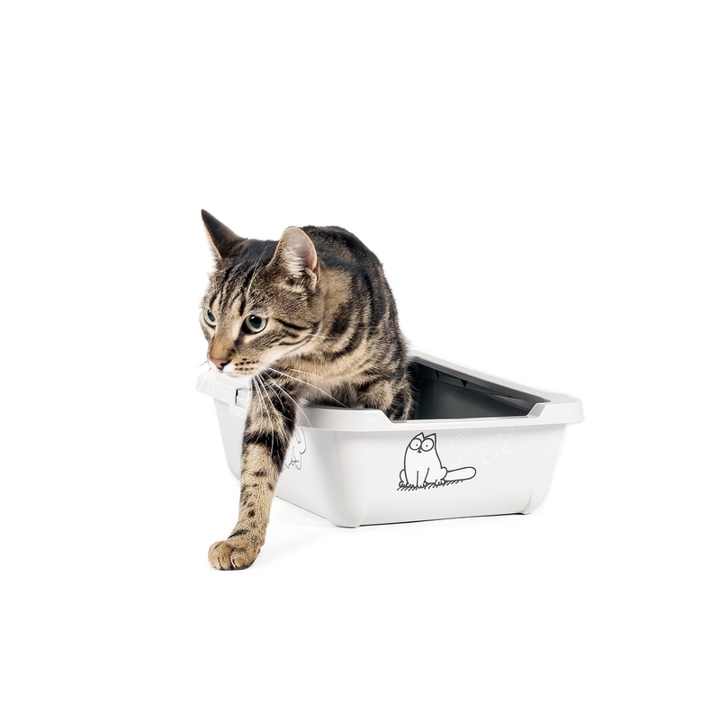 Simon's Cat Katzentoilette grau Bild 2