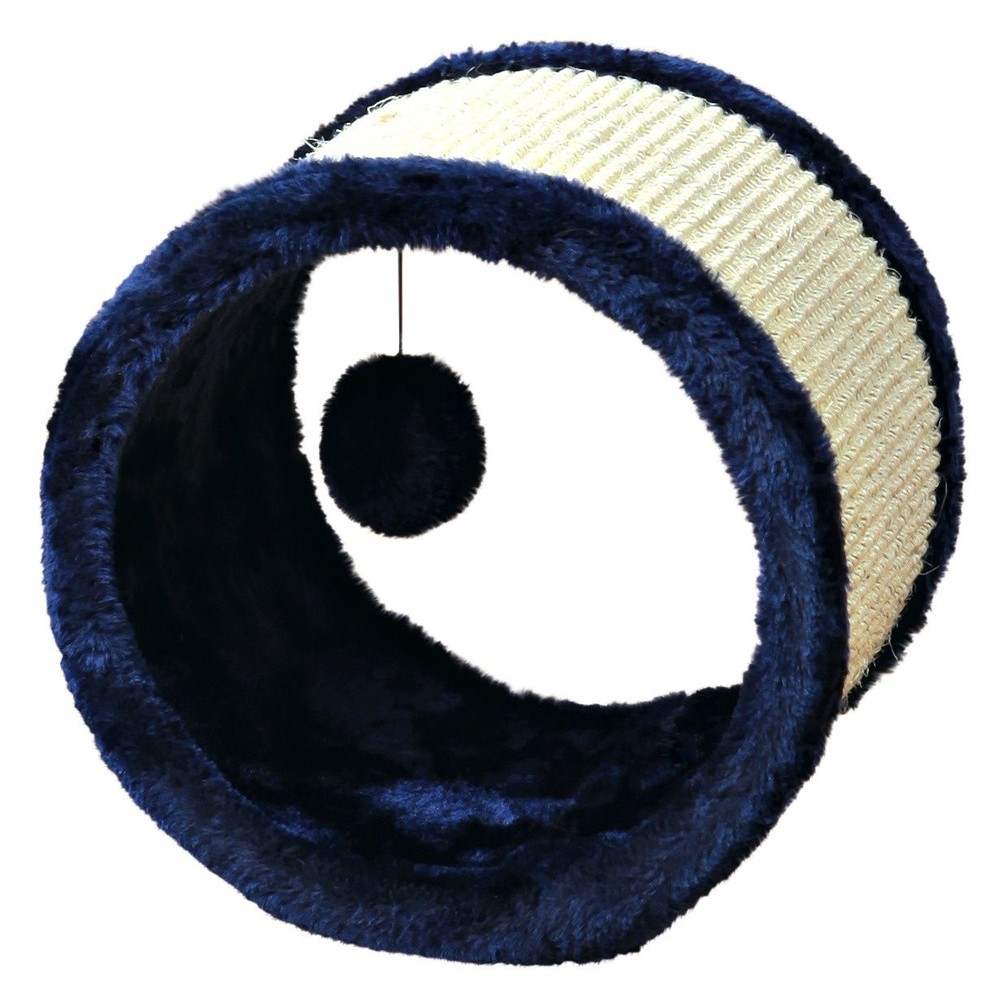 Sisal-Spielrolle für Katzen, ø 23 × 20 cm, blau Bild 2