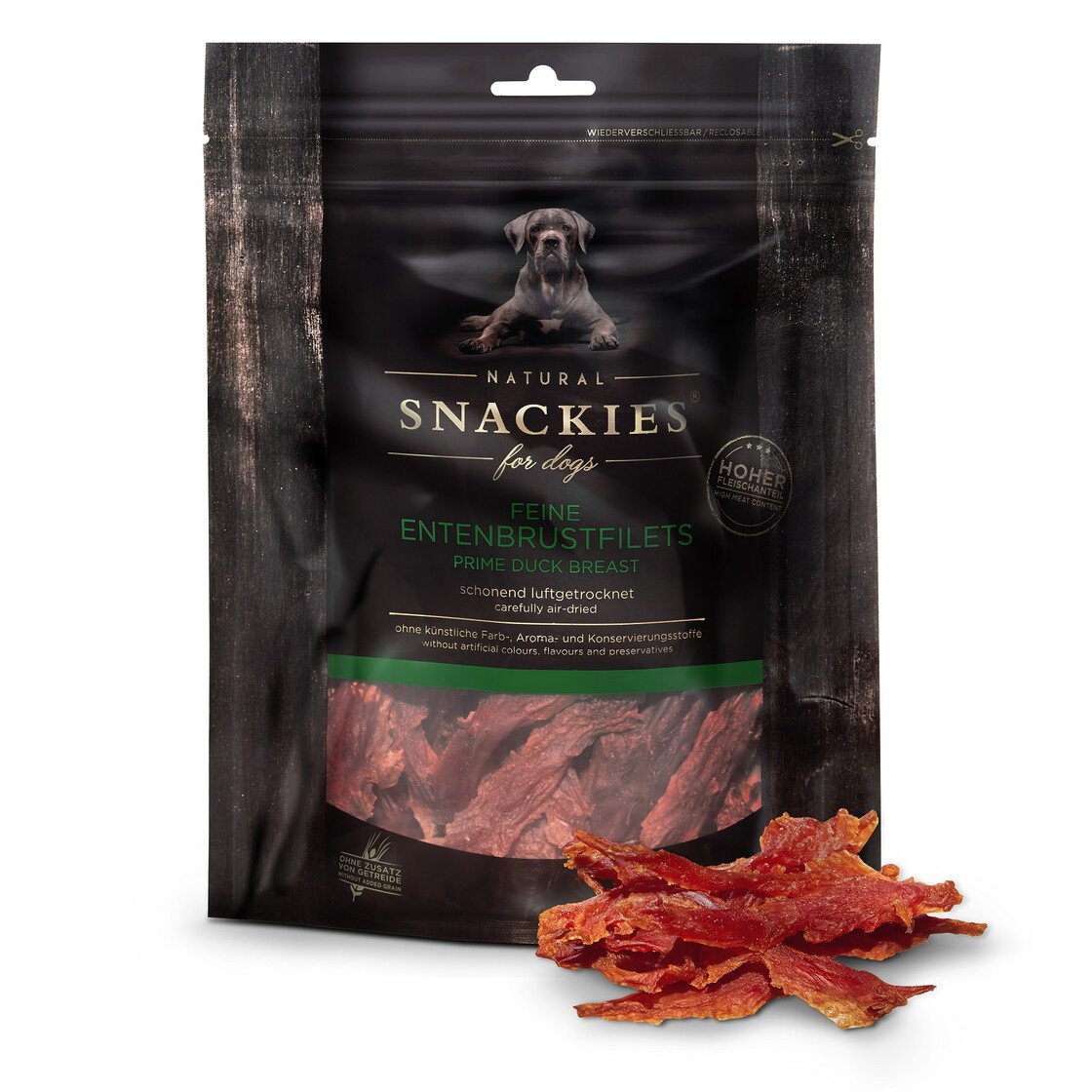 Luftgetrocknete Entenbrust Snacks Bild 2