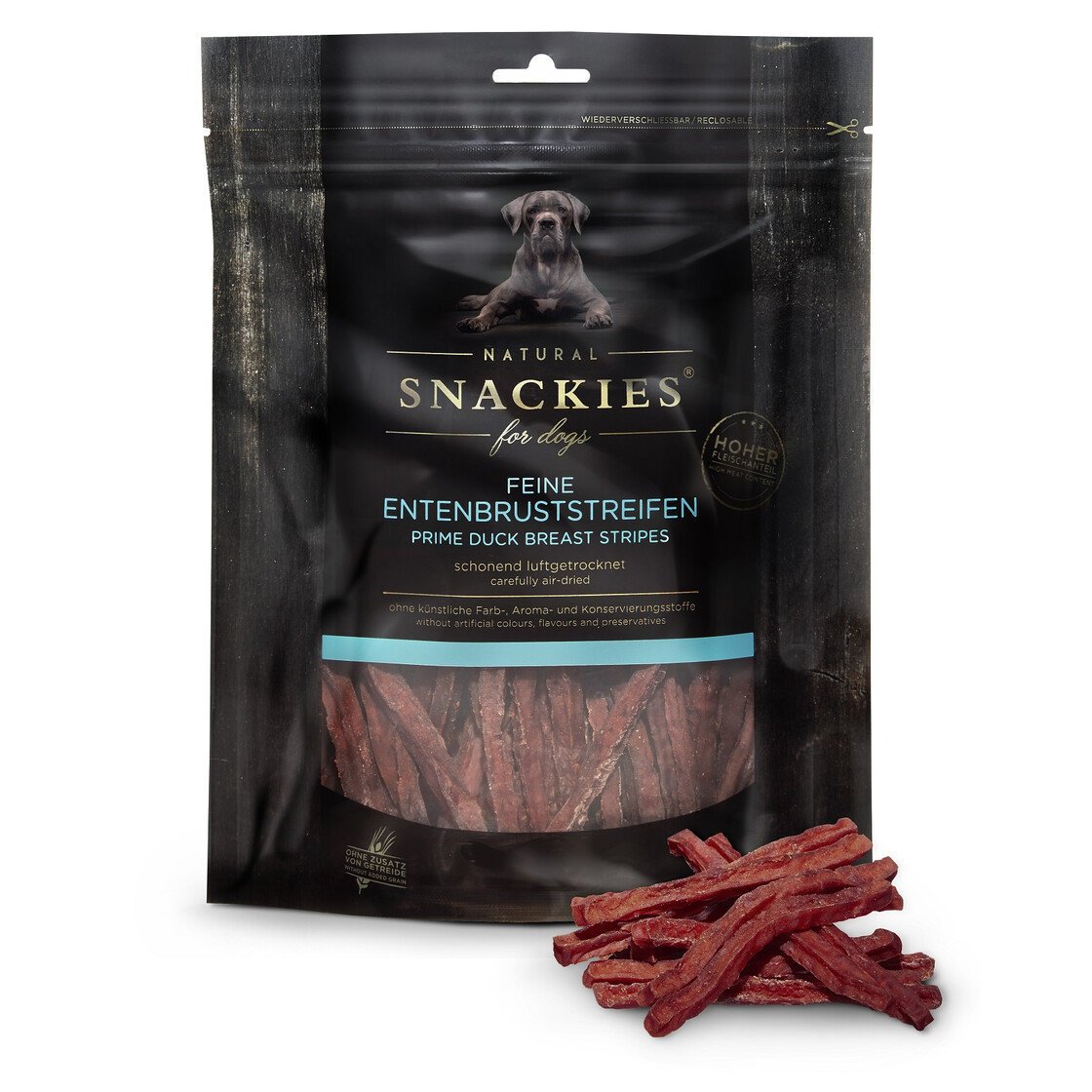 Luftgetrocknete Entenbrust Snacks Bild 1