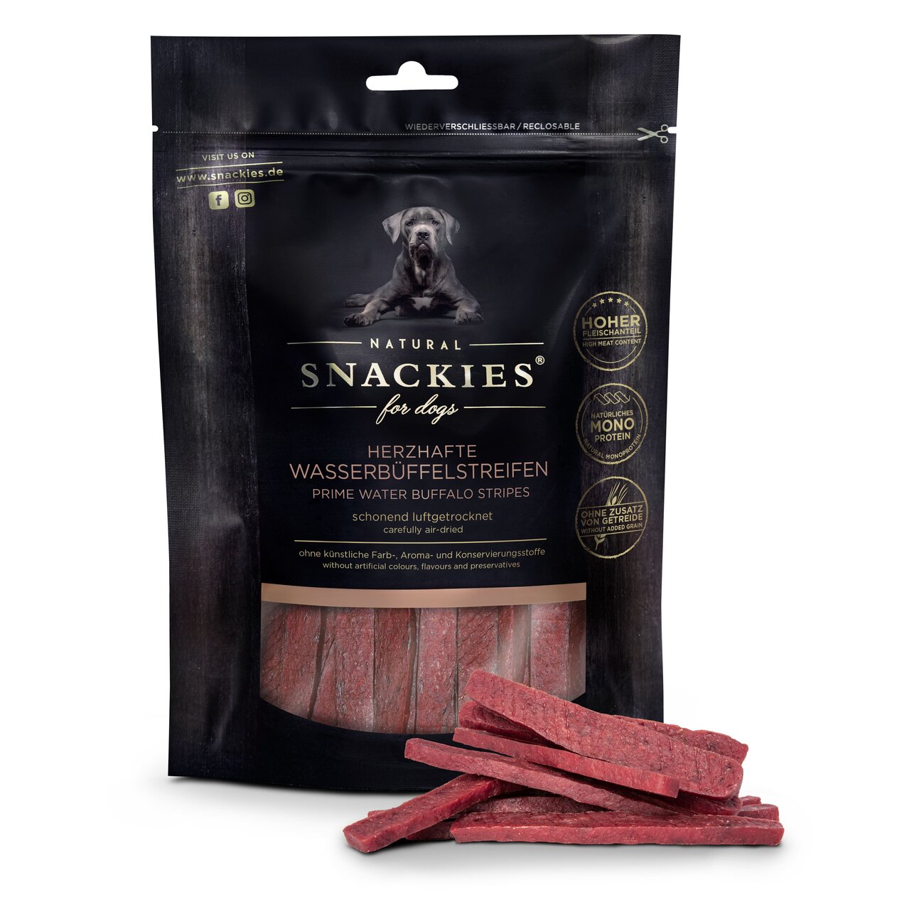 Herzhafte Wasserbüffel Snacks Bild 1