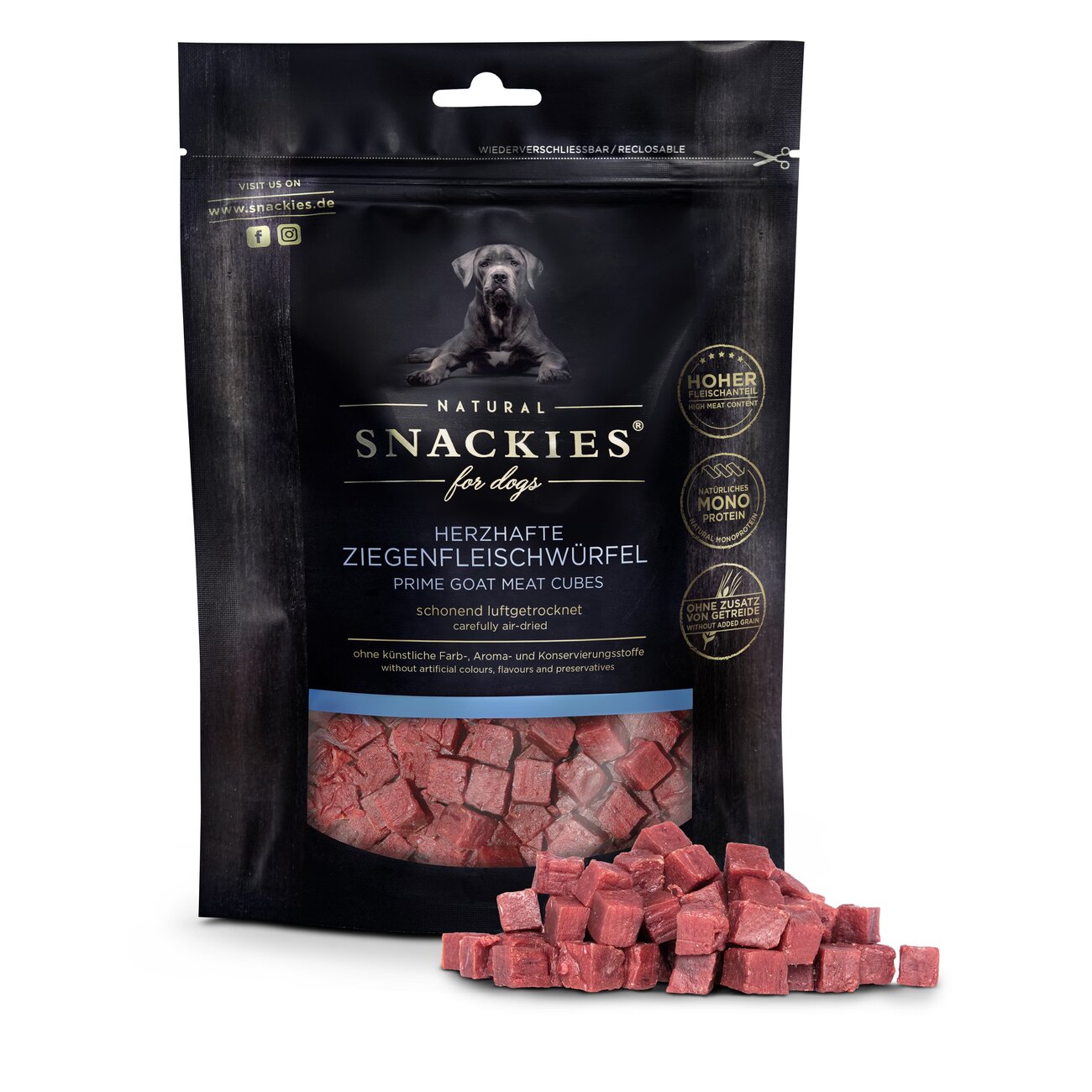 Herzhafte Ziegen Snacks Bild 1