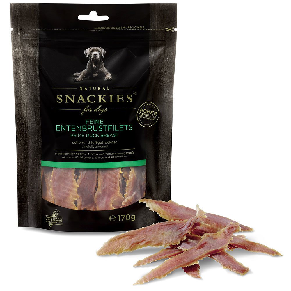 Snackies – luftgetrocknete Entenbrustfilets Bild 1
