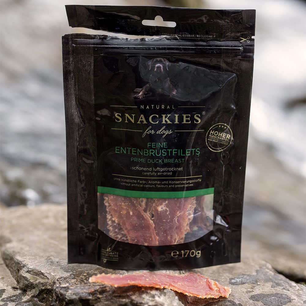 Snackies – luftgetrocknete Entenbrustfilets Bild 2