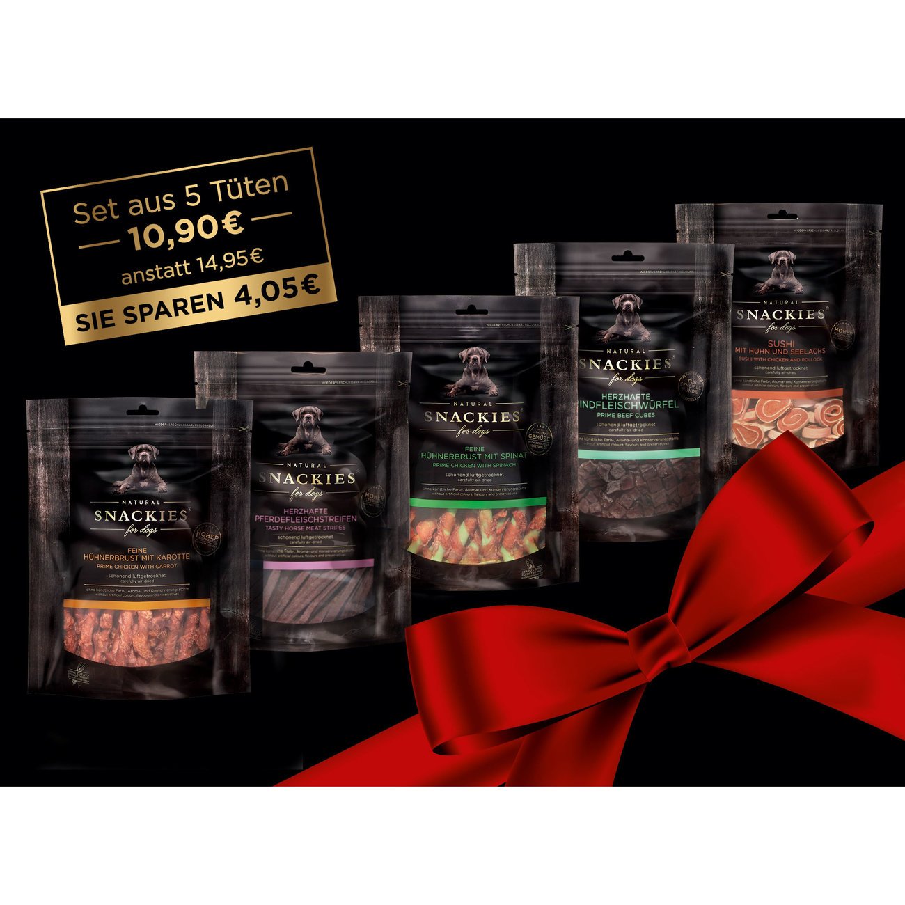 AKTION: Probierset getrocknete Hundesnacks Bild 2