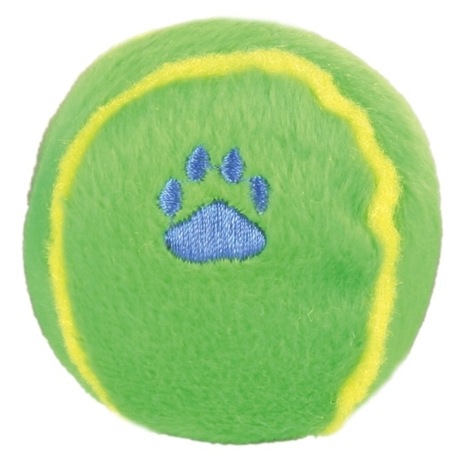 Spielball aus Plüsch für Hunde Bild 2