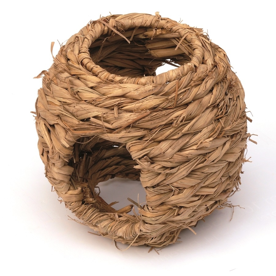 Strohnest mit 4 Öffnungen Bild 1