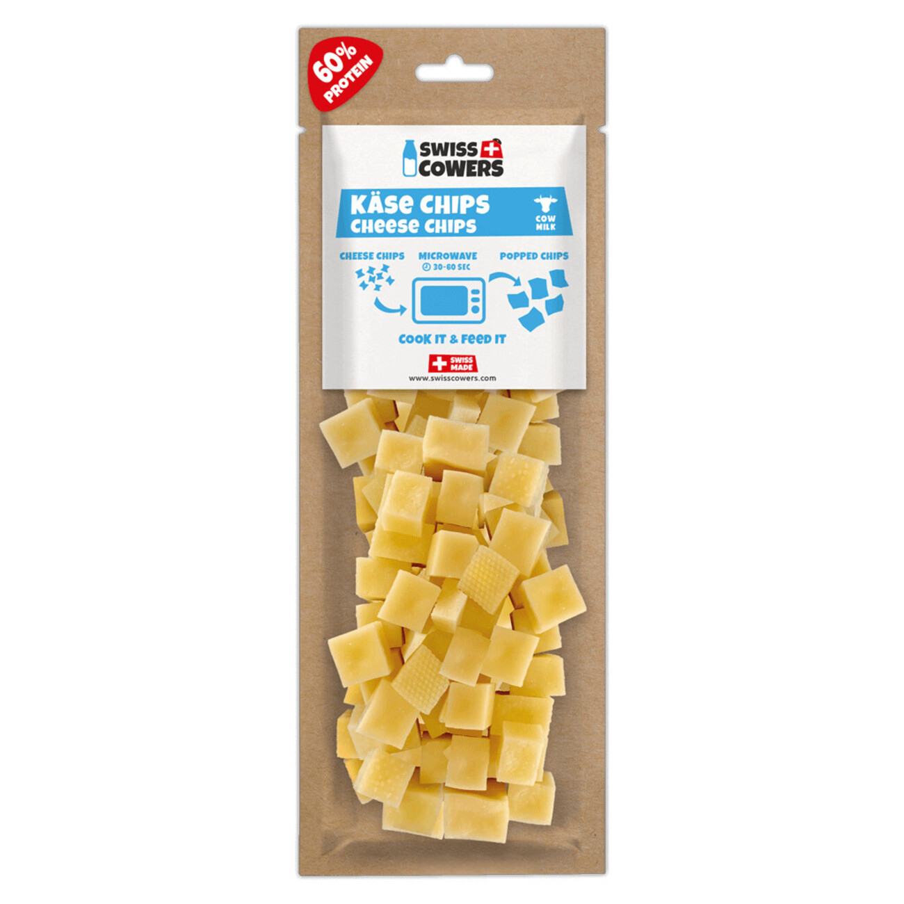 Kaukäse Cheese Chips für Hunde Bild 1