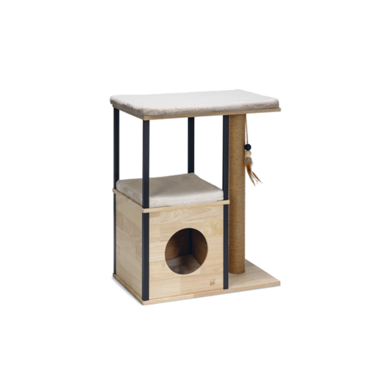 Kratzbaum NALA Holz Bild 1