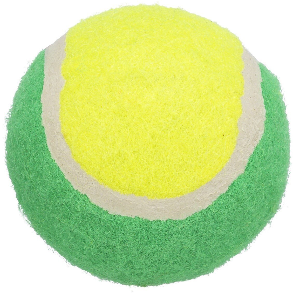 farbenfroher Hunde Tennisball Bild 1