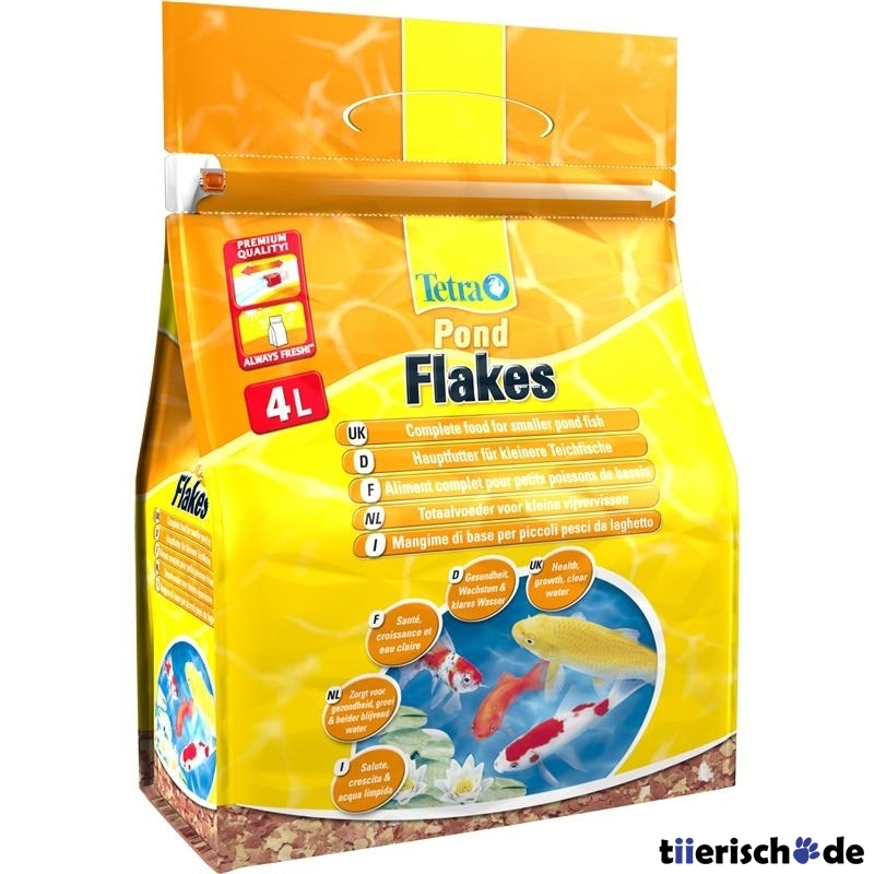 Tetra Pond Flakes Gartenteich Flocken Bild 2