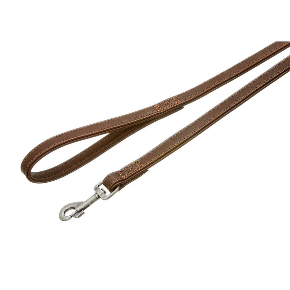 Tibet Hundeleine echtes Leder Bild 4