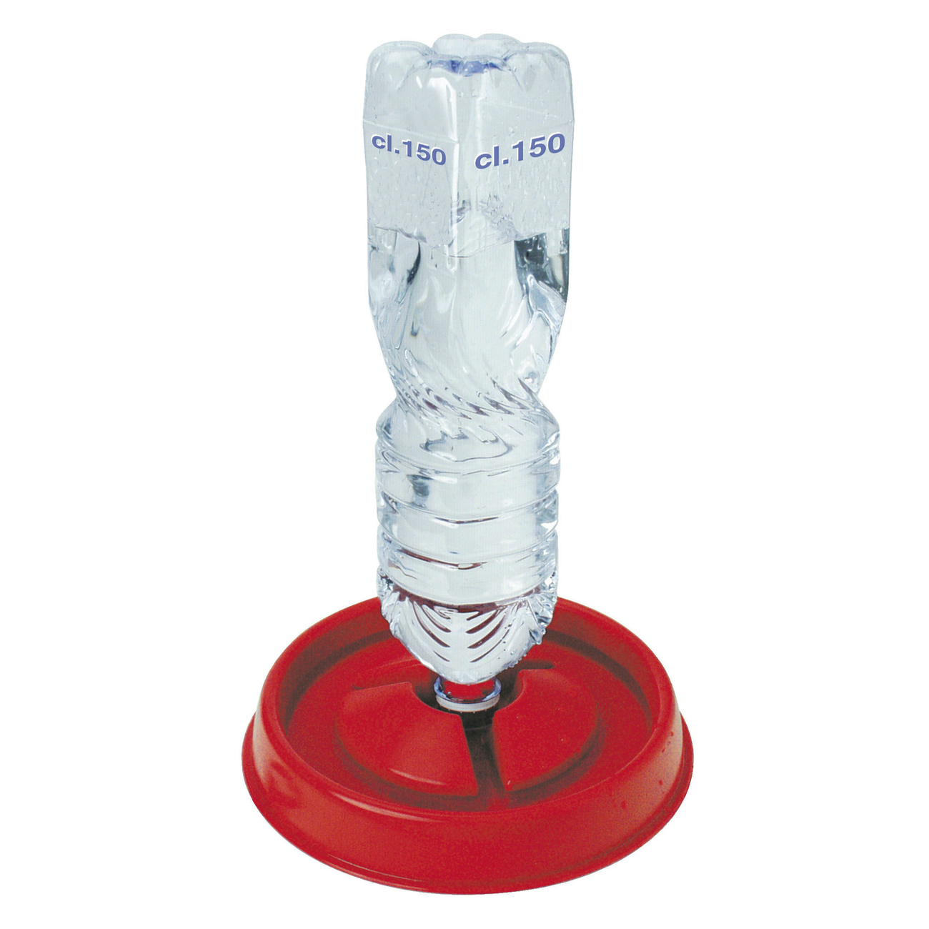 Geflügeltränke Tränkeschale für Kunststoffflasche Bild 1