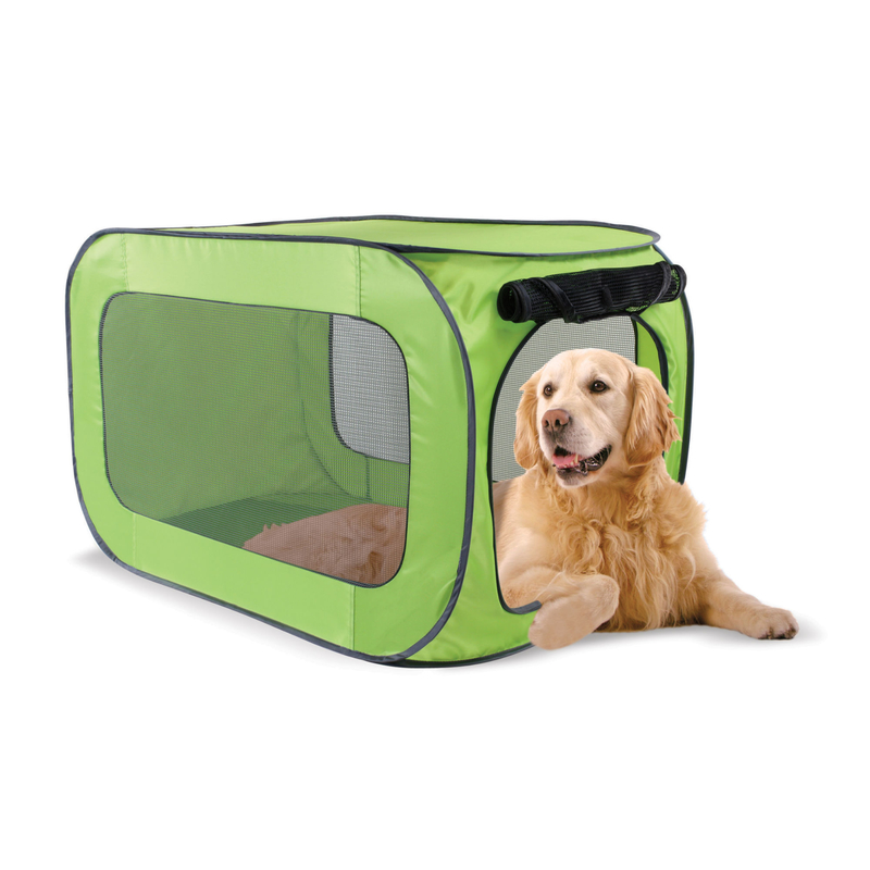 Transportable Hundebox faltbar Bild 1