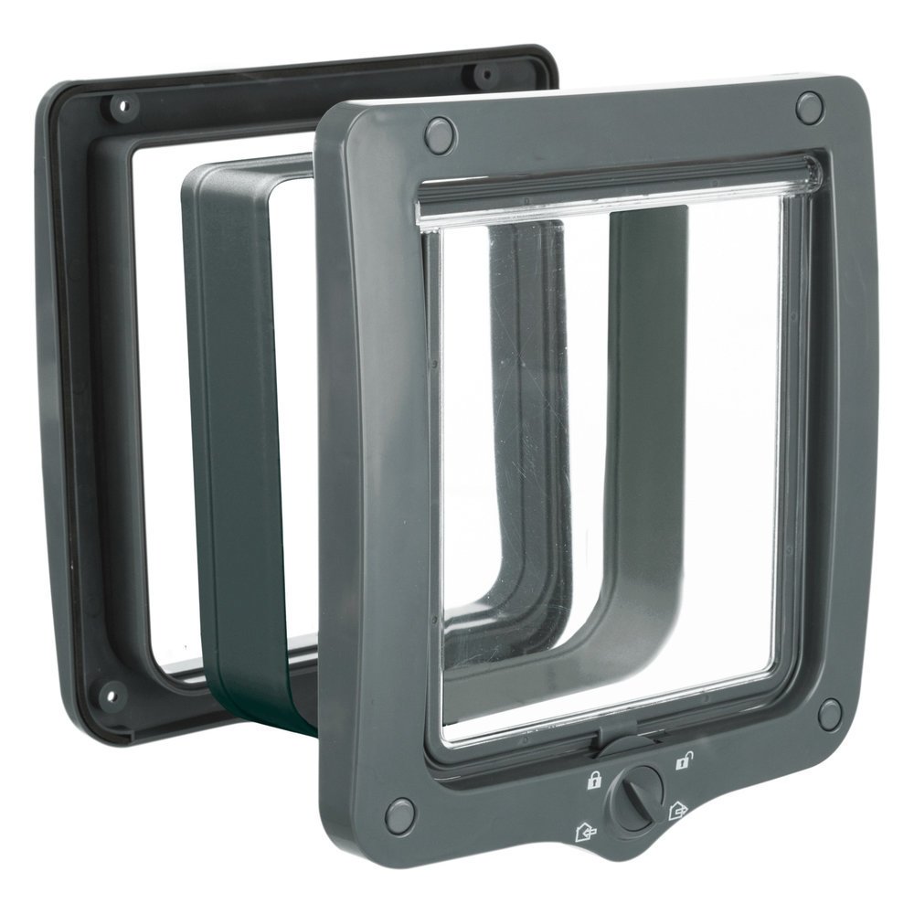 TRIXIE 4~Wege Hundetür Katzentür XL mit Tunnel Bild 2