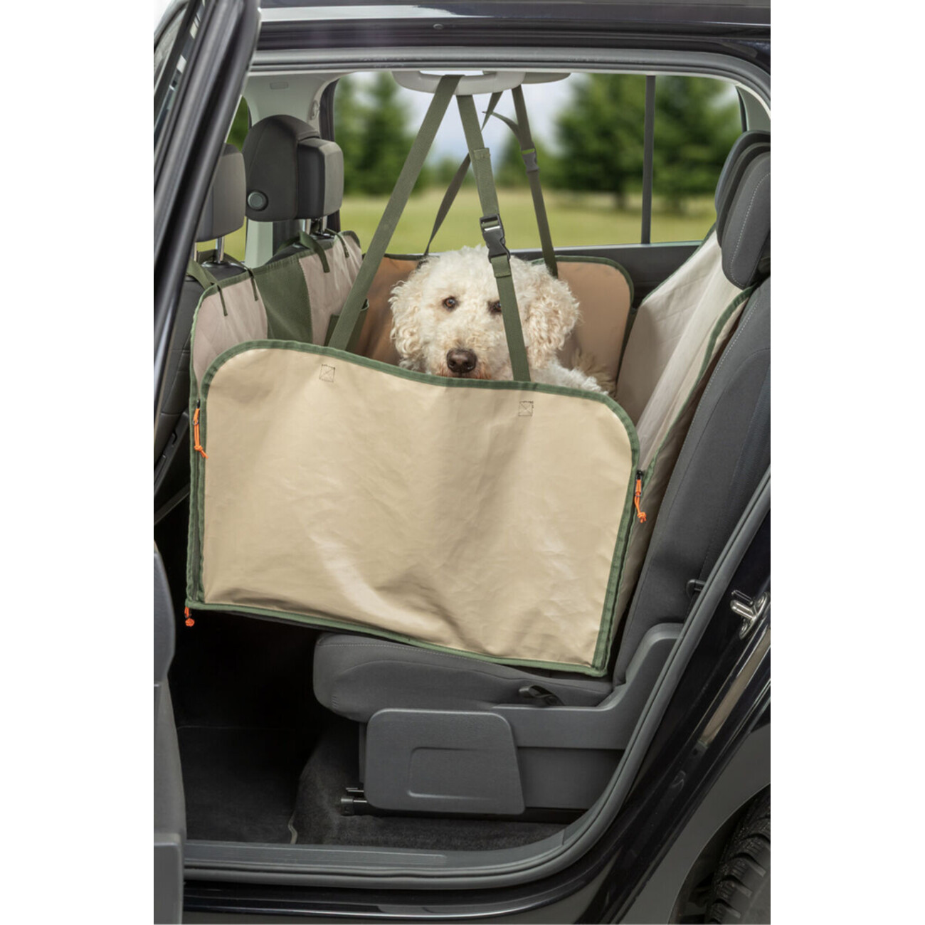 TRIXIE Auto-Schondecke für Hunde: Rückbank-Schutz & Komfort auf jeder Fahrt Bild 11