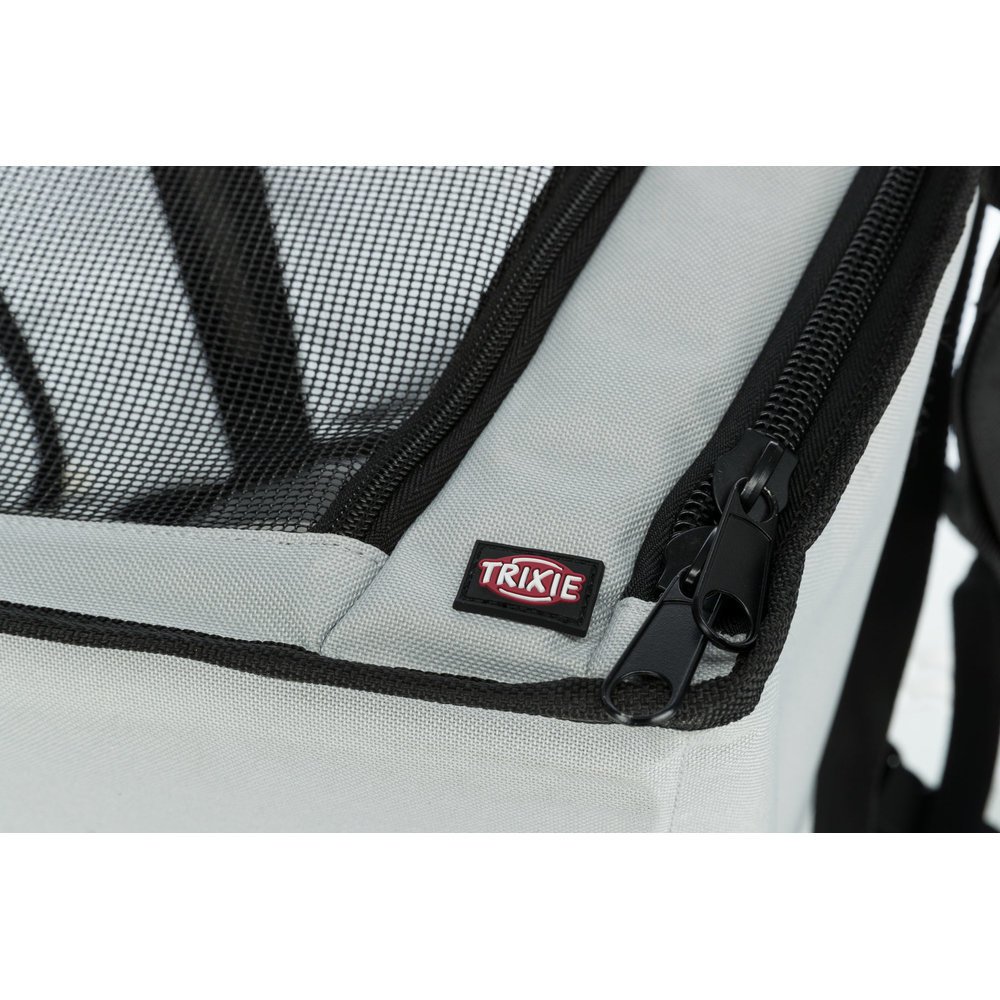 Hundeautositz mit Netzeinsätzen Bild 6