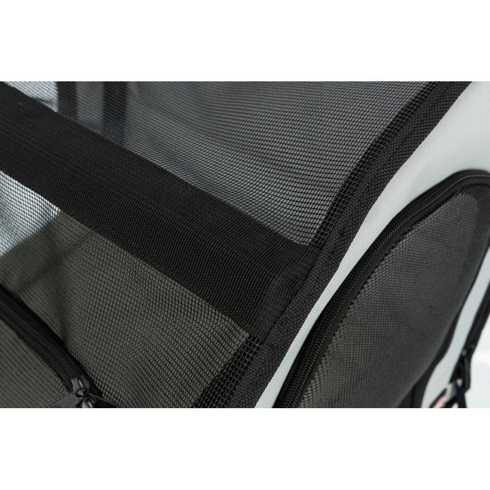 Hundeautositz mit Netzeinsätzen Bild 7