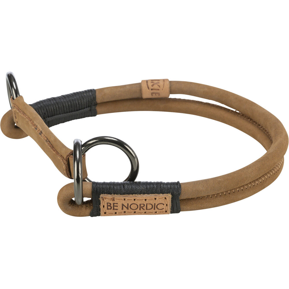 BE NORDIC Zug-Stopp Hundehalsband Leder Bild 7