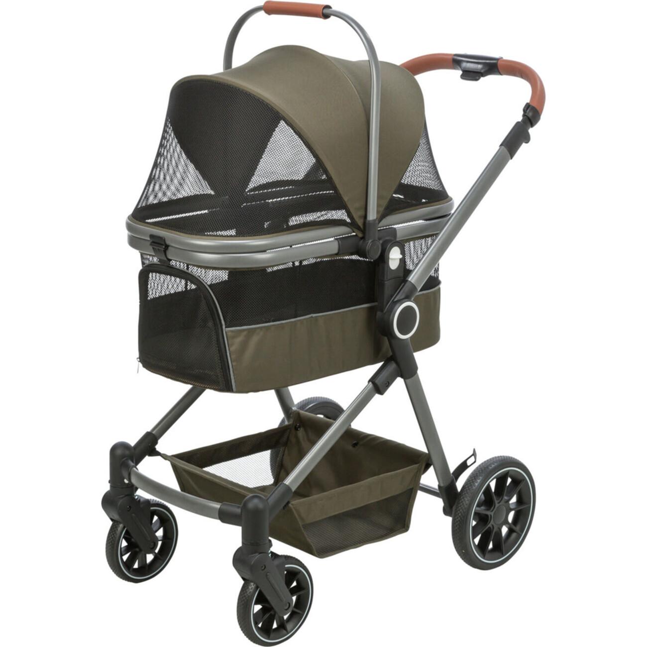 TRIXIE Buggy für Hunde & Katzen – Komfortabler und sicherer Tierwagen Bild 3