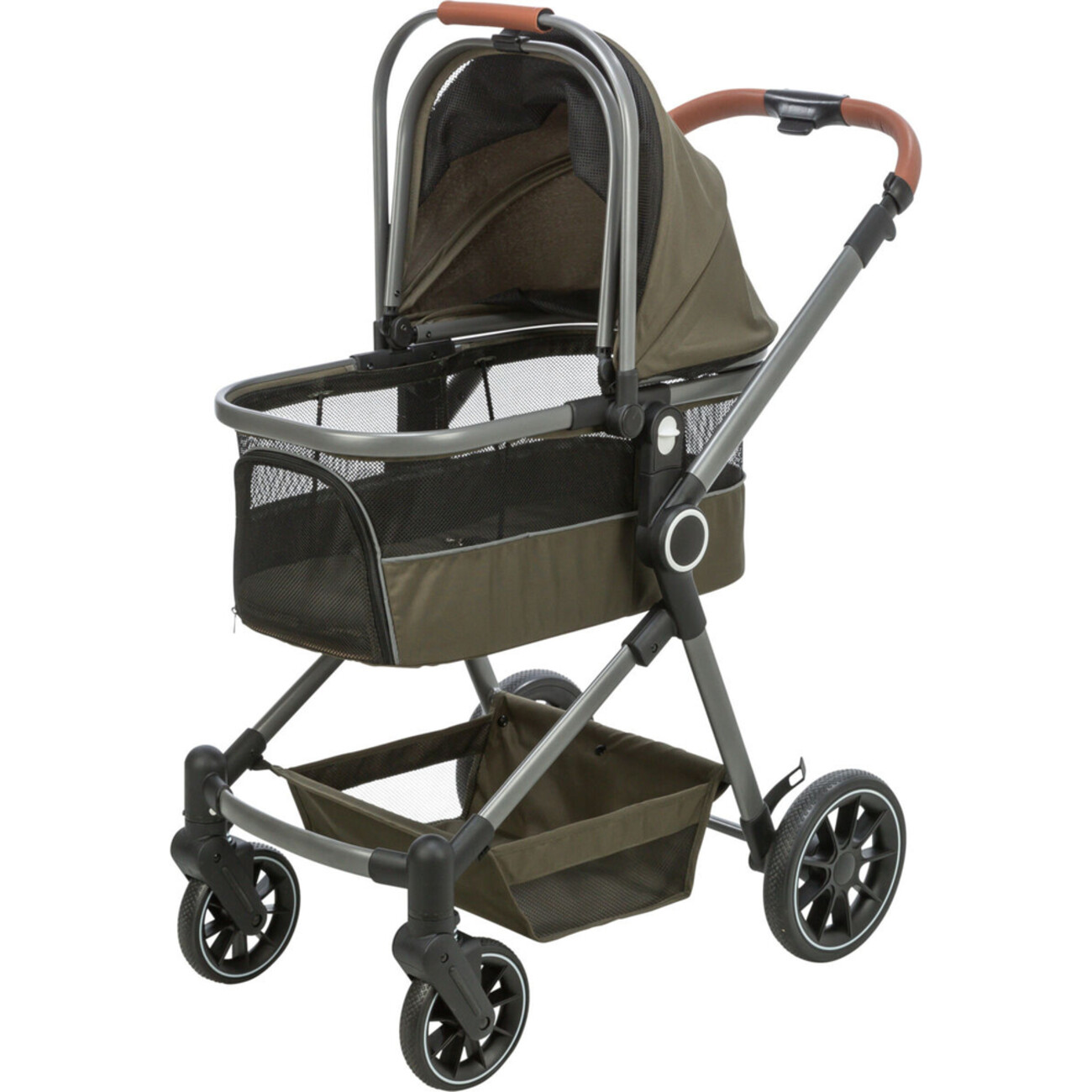 TRIXIE Buggy für Hunde & Katzen – Komfortabler und sicherer Tierwagen Bild 4