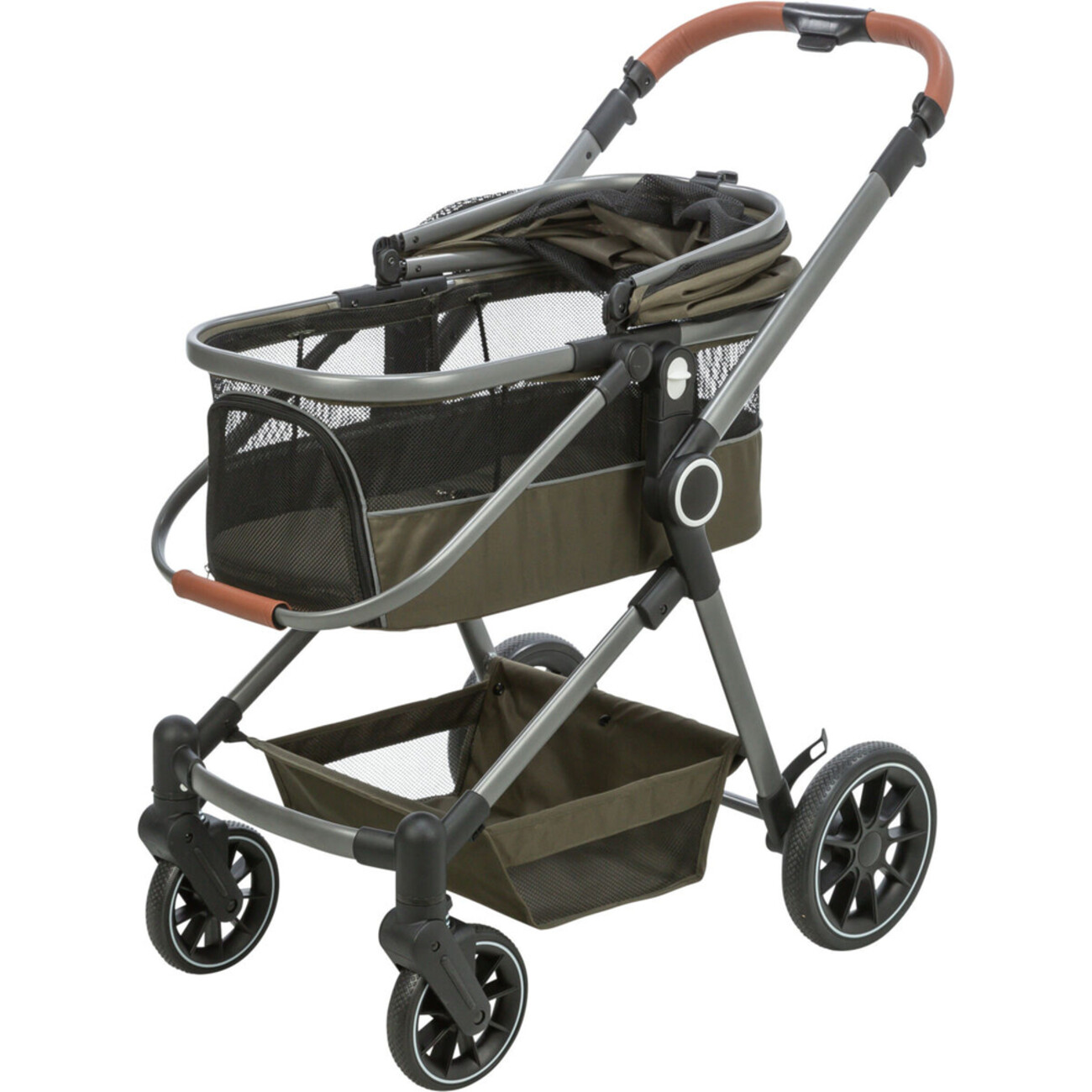 TRIXIE Buggy für Hunde & Katzen – Komfortabler und sicherer Tierwagen Bild 5