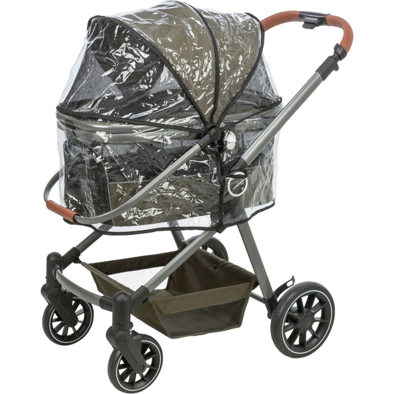 TRIXIE Buggy für Hunde & Katzen – Komfortabler und sicherer Tierwagen Bild 6