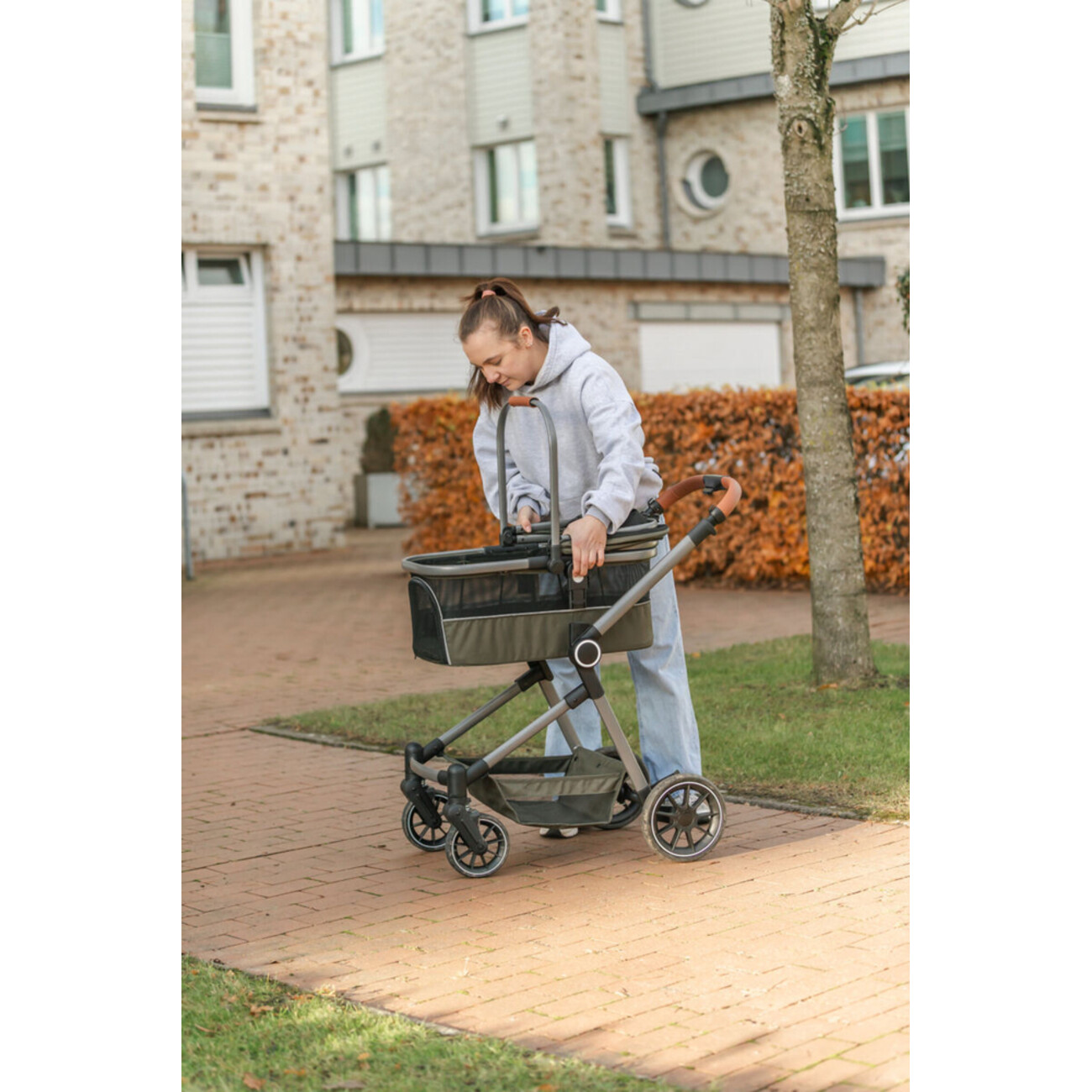 TRIXIE Buggy für Hunde & Katzen – Komfortabler und sicherer Tierwagen Bild 12